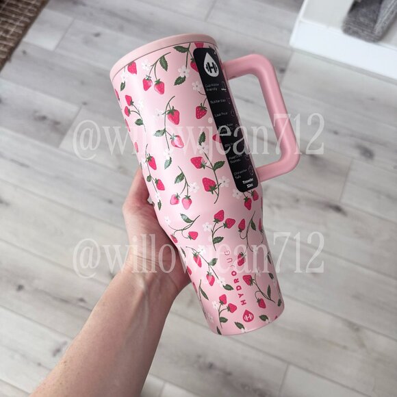 HydroJug Other - “Pink Strawberry" HydroJug 32 oz Traveler Tumbler - Limited Edition